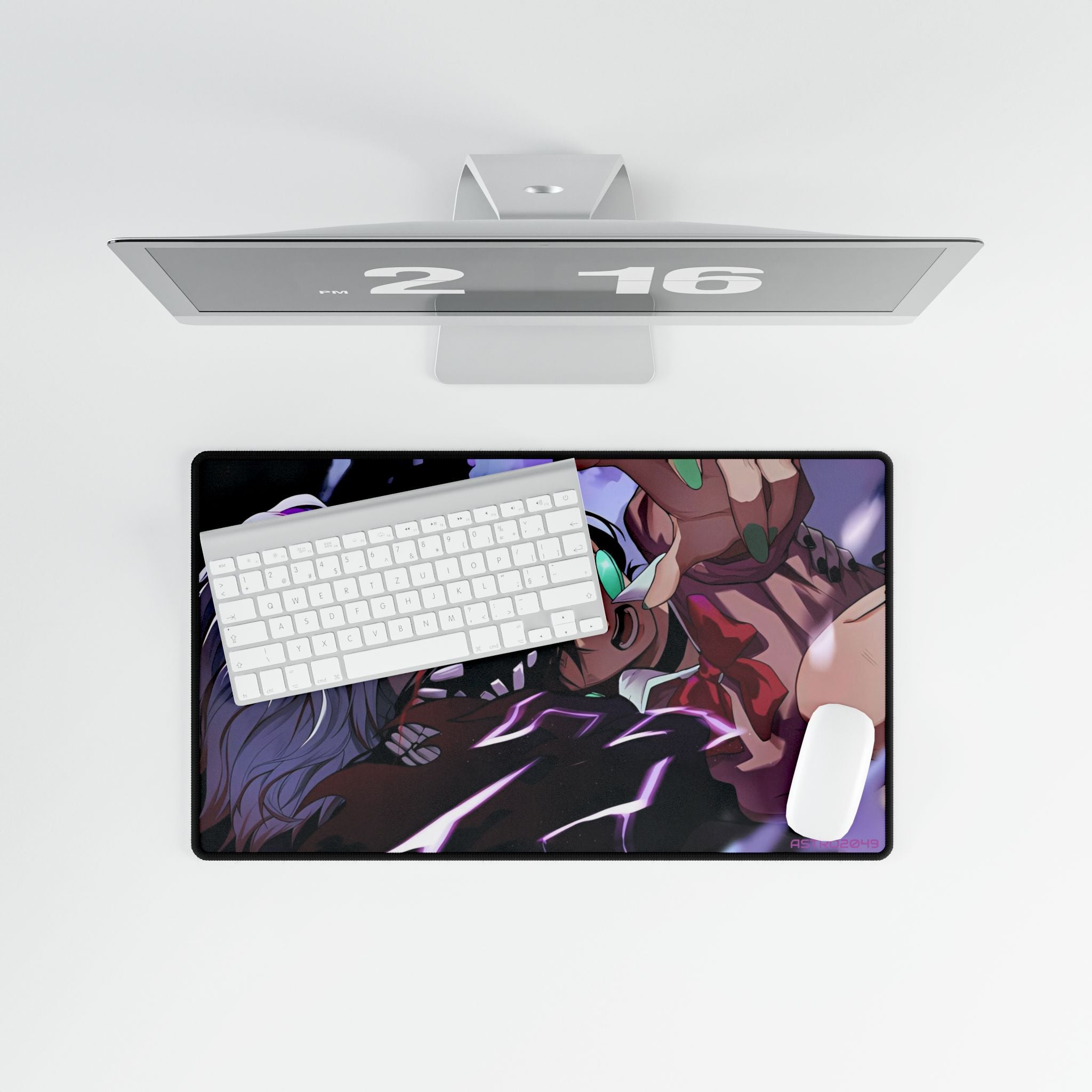 DANDADAN: Momo / Okarun - Anime Desk Mat - Gaming Mouse Pad, Office Decor, Creative Workspace, Gift for Gamers, Studio Accessories