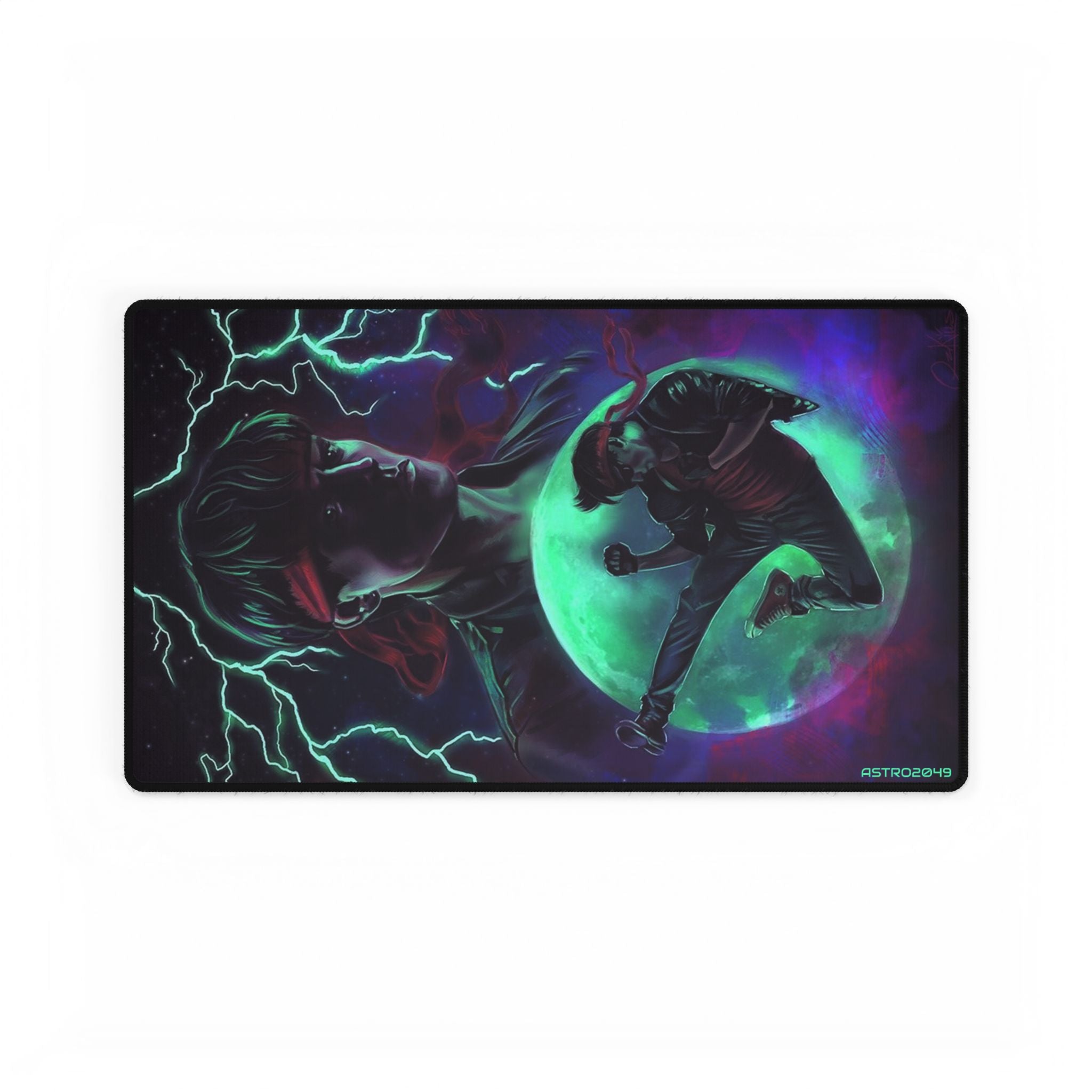 KUNG FURY -  Fighter Desk Mat, Gaming Mat, Office Decor, Gamer Gift, Geeky Desk Accessories, Computer Accessories