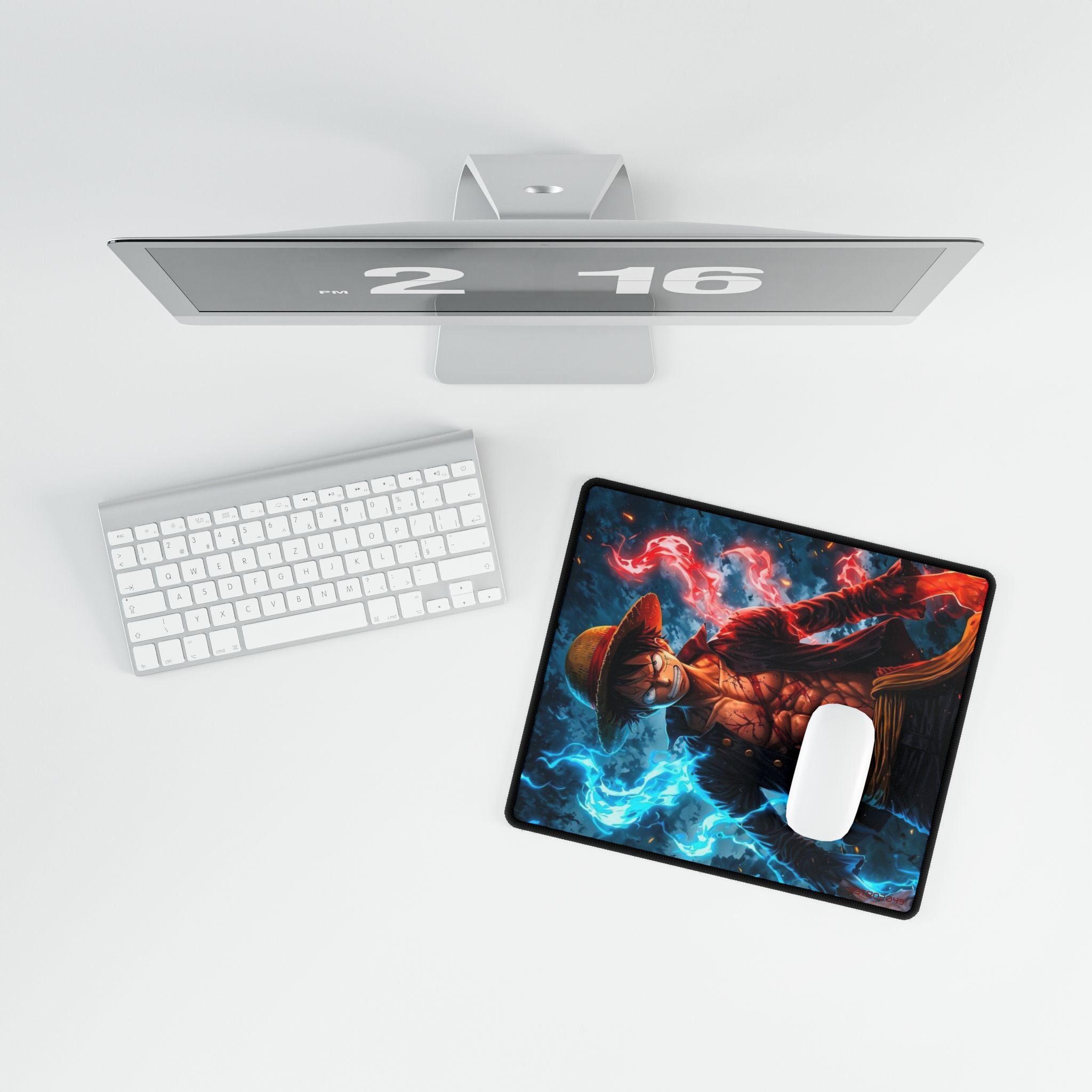 ONE PIECE - LUFFY - Anime-Inspired Desk Mat: Vibrant Gamer Mouse Pad, Office Decor, Gift for Students, Computer Accessories