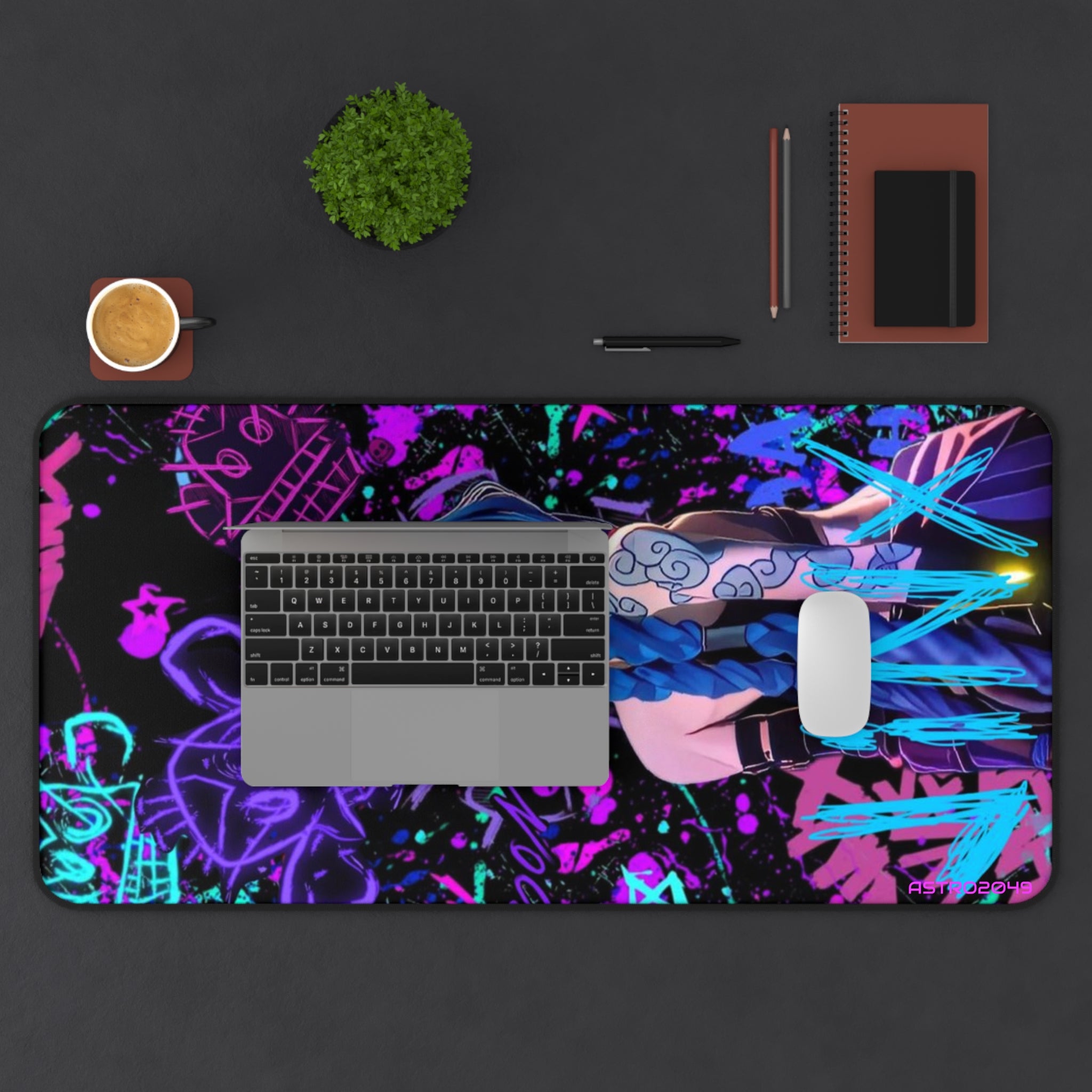 League of Legends - Arcane: JINX - Vibrant Gaming Desk Mat, Stylish Mouse Pad, Anime Decor, Unique Gift for Gamers, Desk Organization