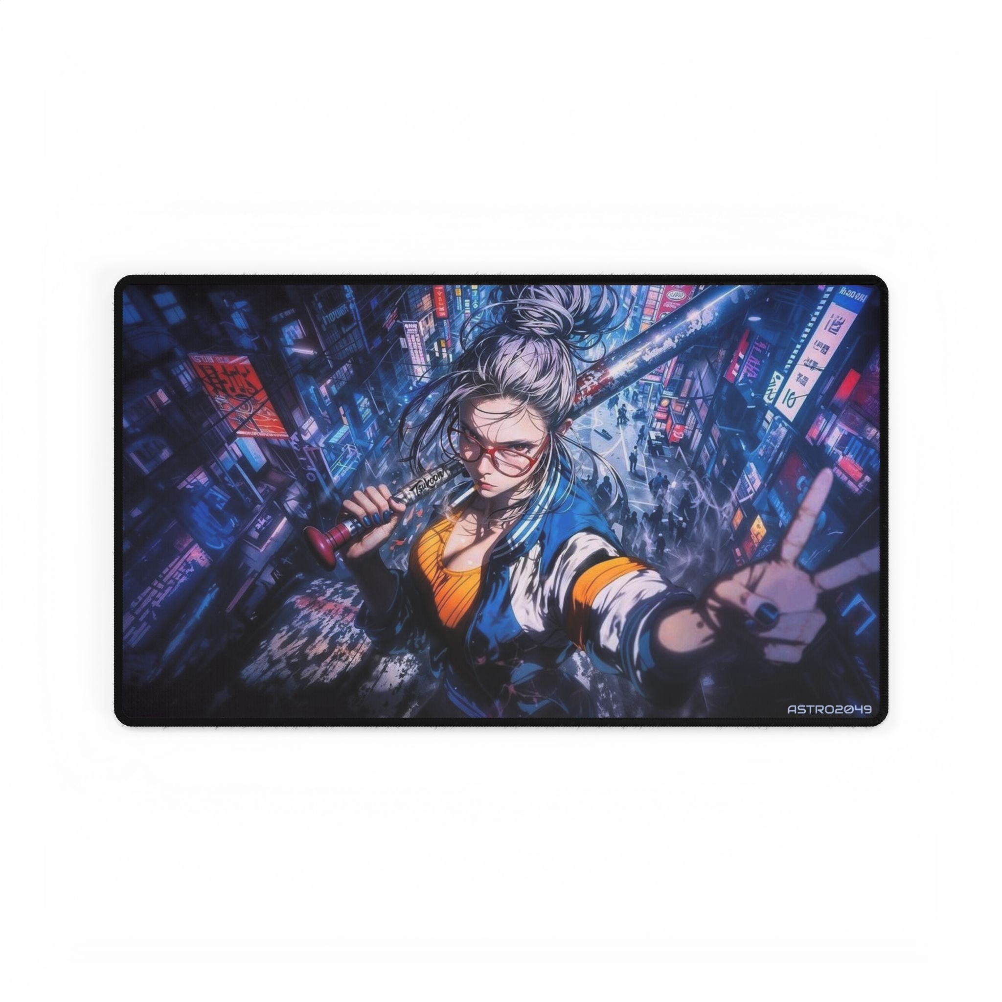 DANDADAN: Seiko Ayase - Anime-Inspired Desk Mat for Gamers and Creatives, Gaming Mouse Pad, Office Desk Decor, Geek Gift, Large Mousepad