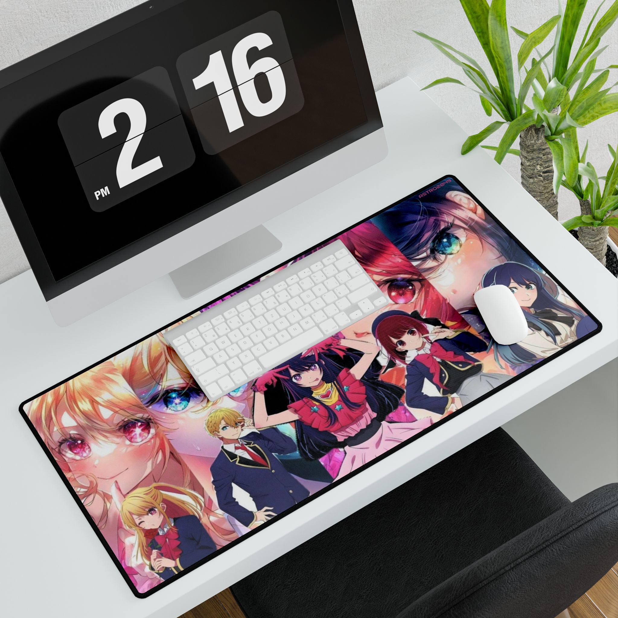 OSHI NO KOAnime-Inspired Desk Mats for Home and Office, Gaming, Study, Unique Gifts, Cosplay Decor, Desk Accessories