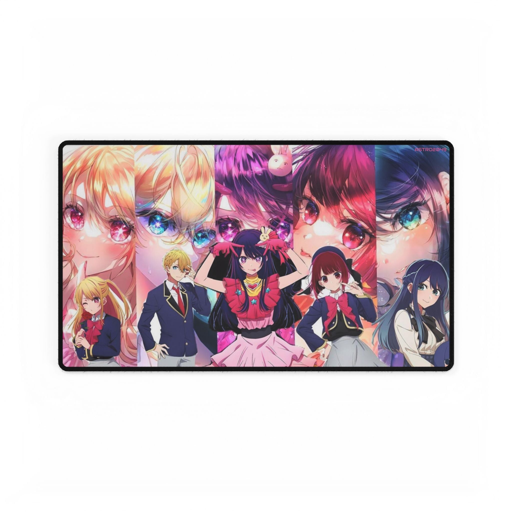 OSHI NO KOAnime-Inspired Desk Mats for Home and Office, Gaming, Study, Unique Gifts, Cosplay Decor, Desk Accessories